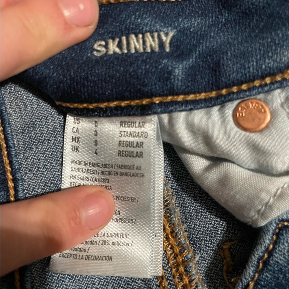 American Eagle jeans size 0 - Picture 2 of 3